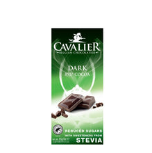 Cavalier Dark Chocolate Bar w/Stevia 85g