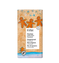 Vivani Organic Chocolate Gianduja Gingerbread Caramel 100g
