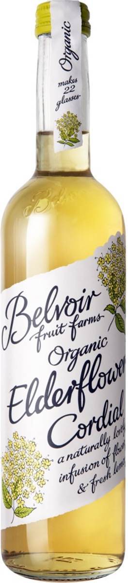 Belvoir Organic Elderflower Cordial 500ml