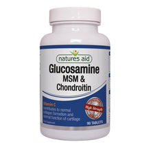Natures Aid Glucosamine MSM & Chondroitin 90 Tabs