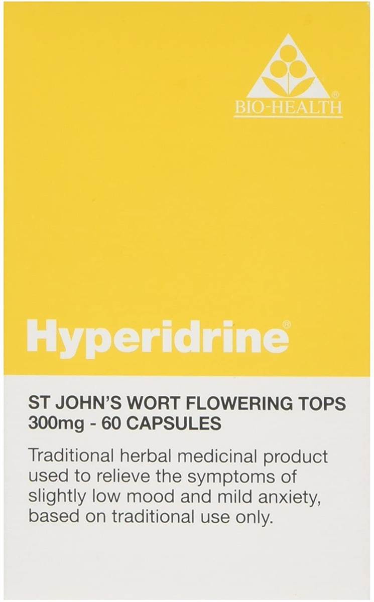 Bio Health Hyperidrine 60 Caps