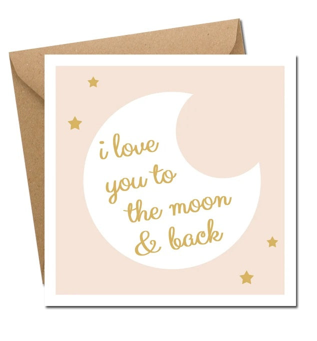 Lainey K Love You to the Moon and Back Card