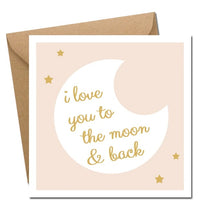 Lainey K Love You to the Moon and Back Card