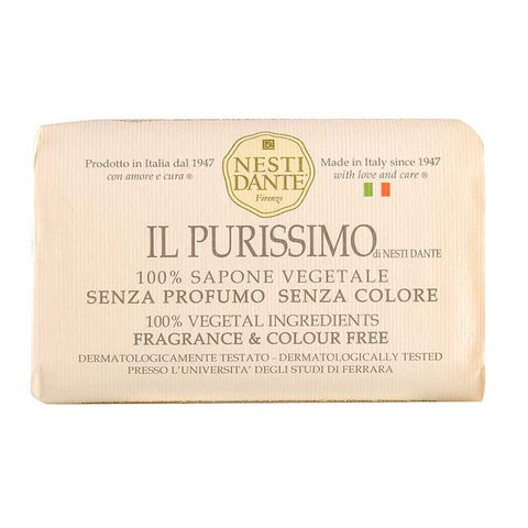 Nesti Dante Paradiso Il Purissimo Pure Fragrance Free Soap 150g