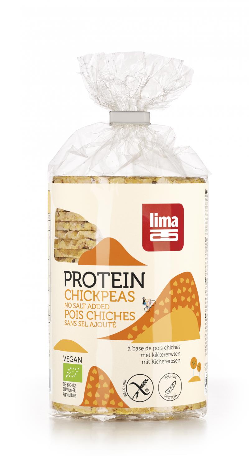 Lima Organic Chickpea Protein Cakes 100g