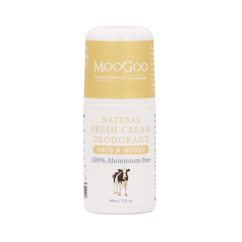 Moogoo Natural Deodorant Oat & Honey 60ml