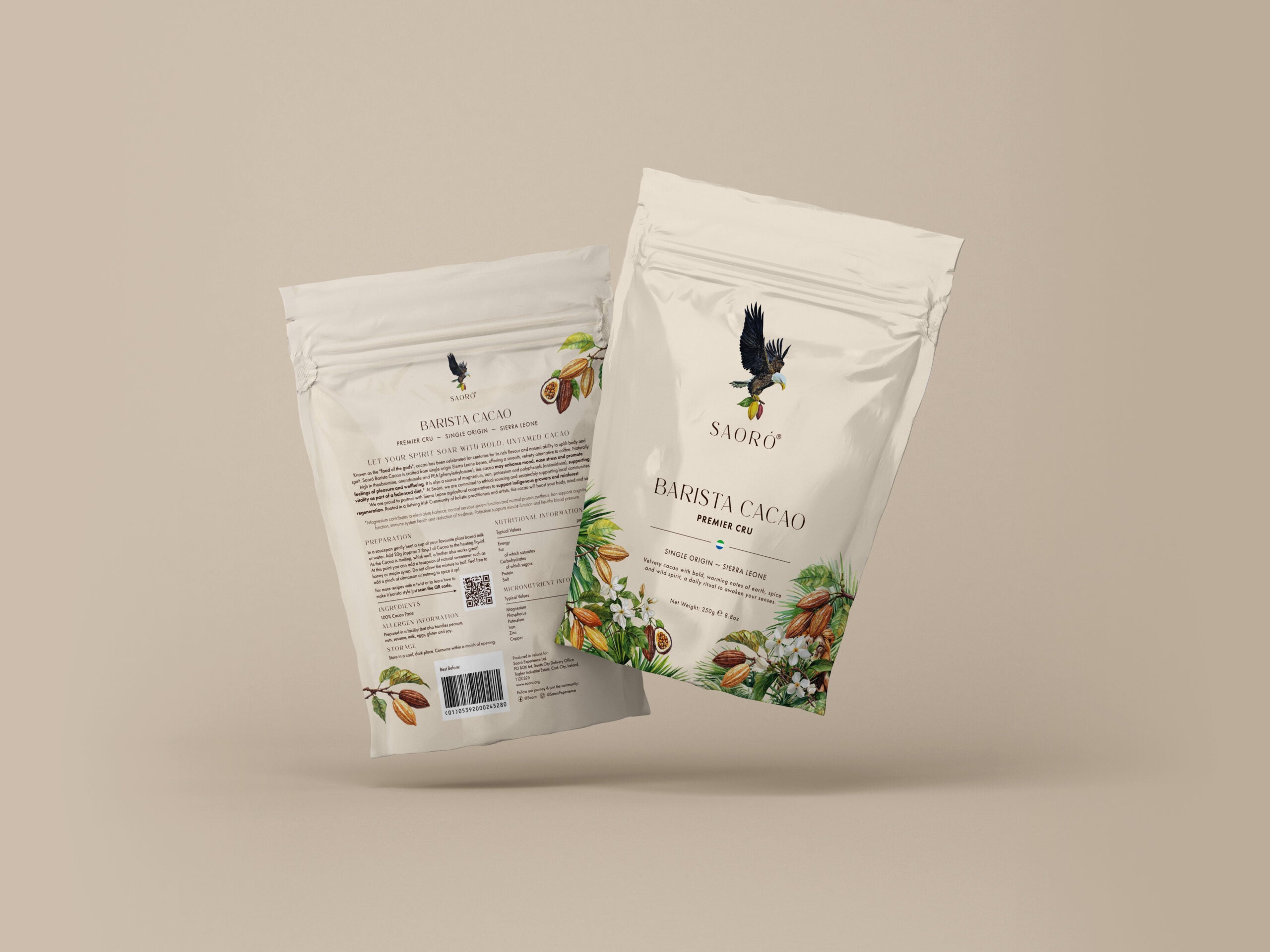 Saoró Barista Cacao 1Kg