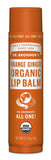 Dr. Bronner Organic Orange Ginger Lip Balm 4g