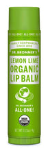Dr. Bronner Organic Lemon Lime Lip Balm 4g