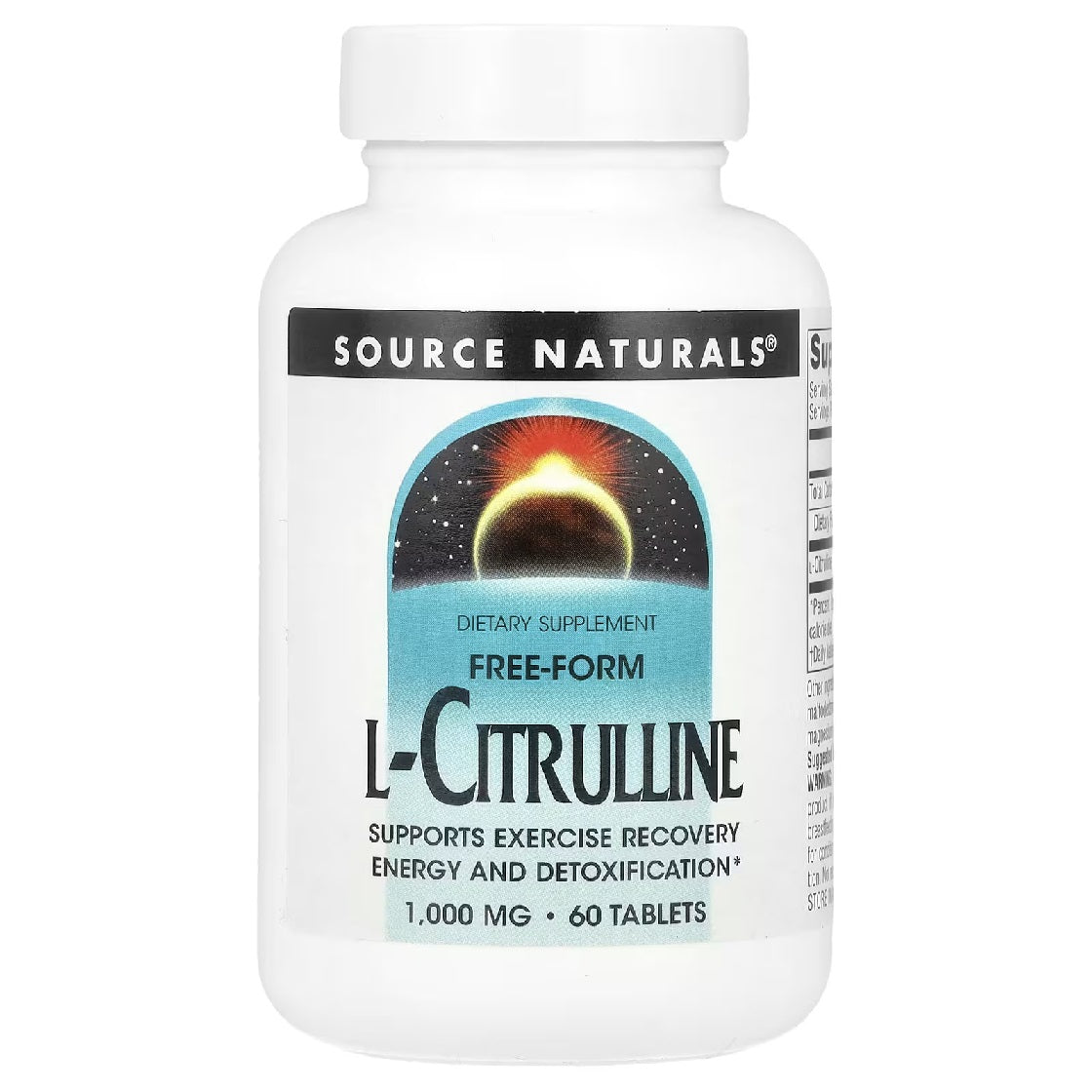 Source Natural L-Citrulline 1000mg 60 Tabs