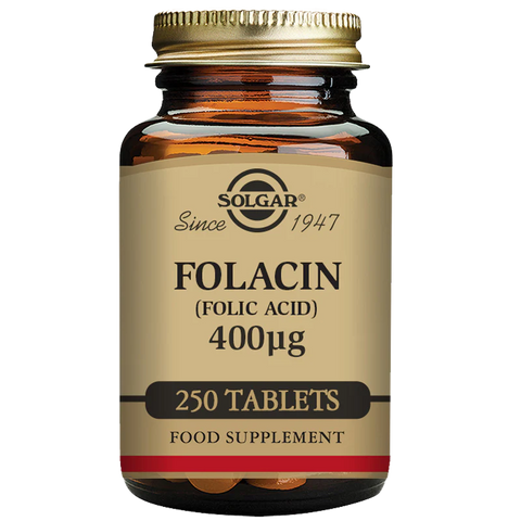 Solgar Folacin Folic Acid 400 UG 250 Tablets