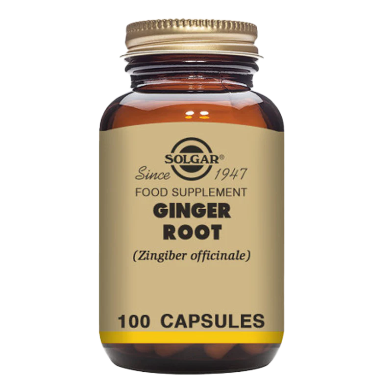 Solgar Ginger Root 100 Capsules