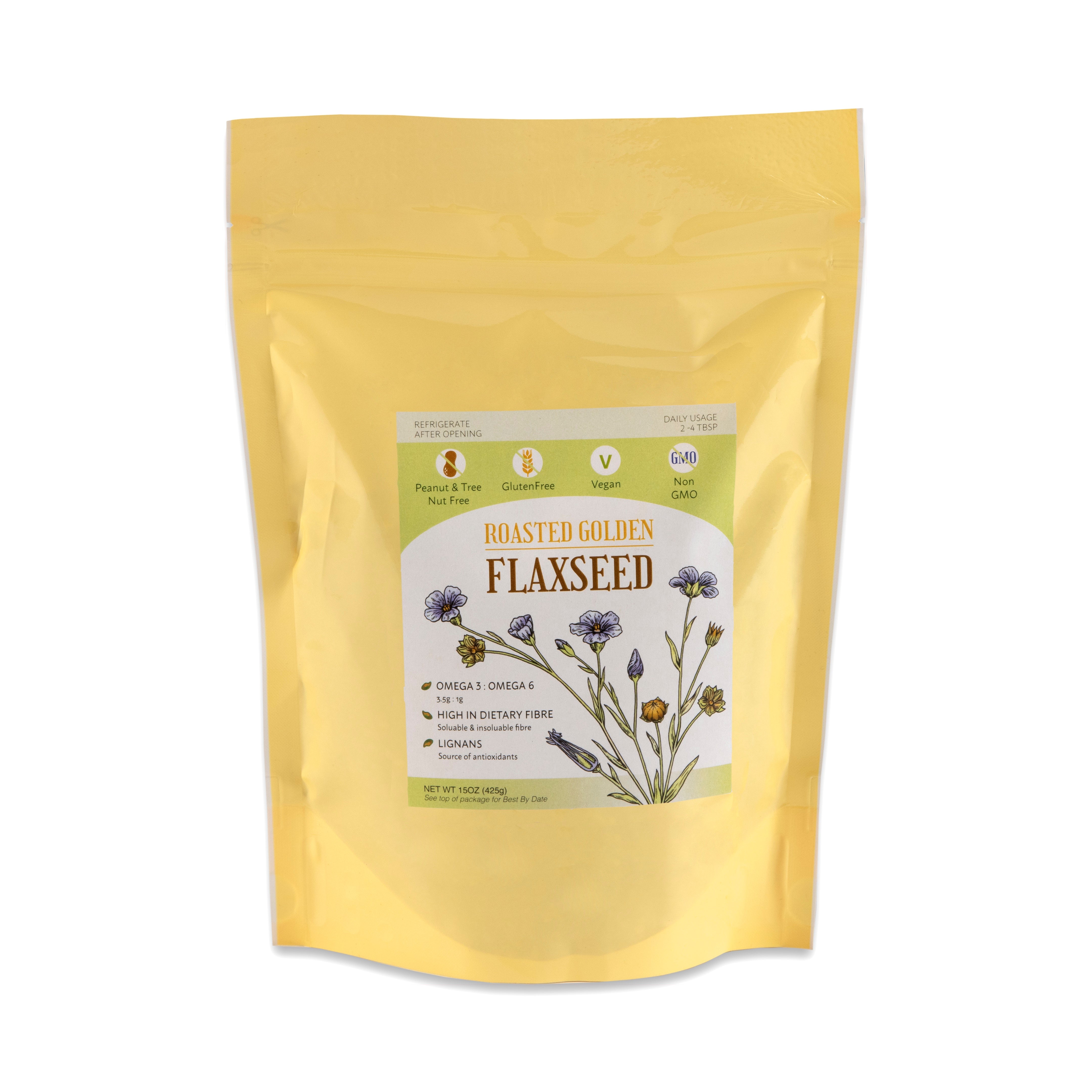 Belmont Health Foods Roasted Golden Flaxseed 425g
