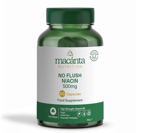 Macanta No Flush Niacin 500mg 60 caps