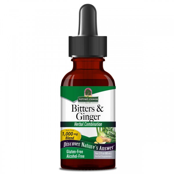 Natures Answer Bitters & Ginger 60ml