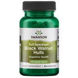 Swanson Black Walnut Hull 500mg 60 Capsules