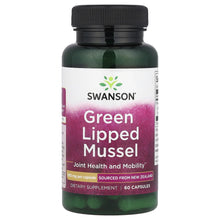 Swanson Green Lipped Mussel 500mg 60 Capsules
