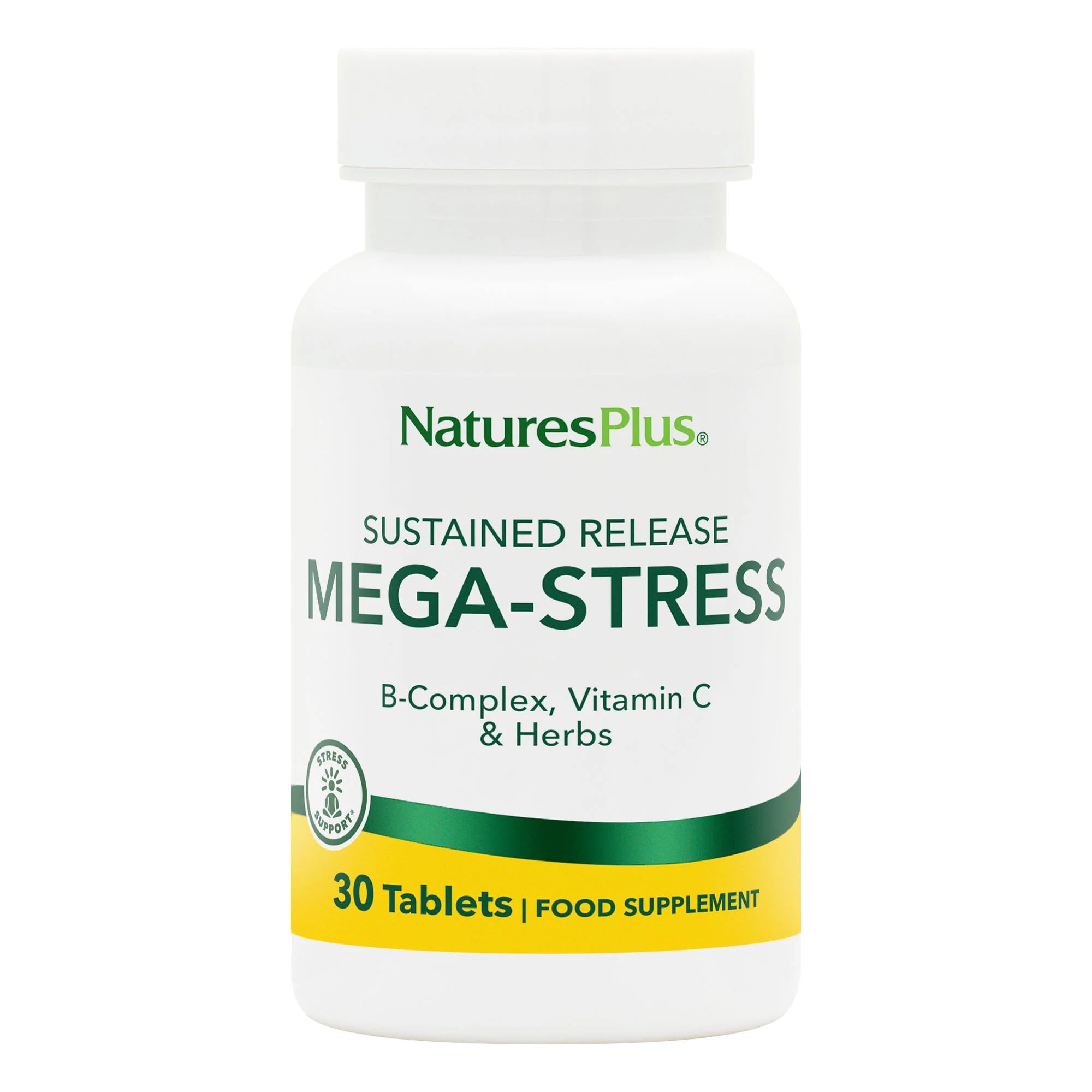 Natures Plus Mega-Stress Complex 30 Tabs