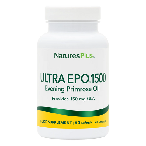 Natures Plus Ultra Evening Primrose Oil 1500MG 60 Softgels