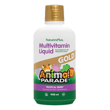 Natures Plus Animal Parade Gold Liquid Tropical Berry Flavour 30Fl Oz