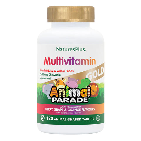 Natures Plus Animal Parade Gold Assorted Flavour 120 Animals
