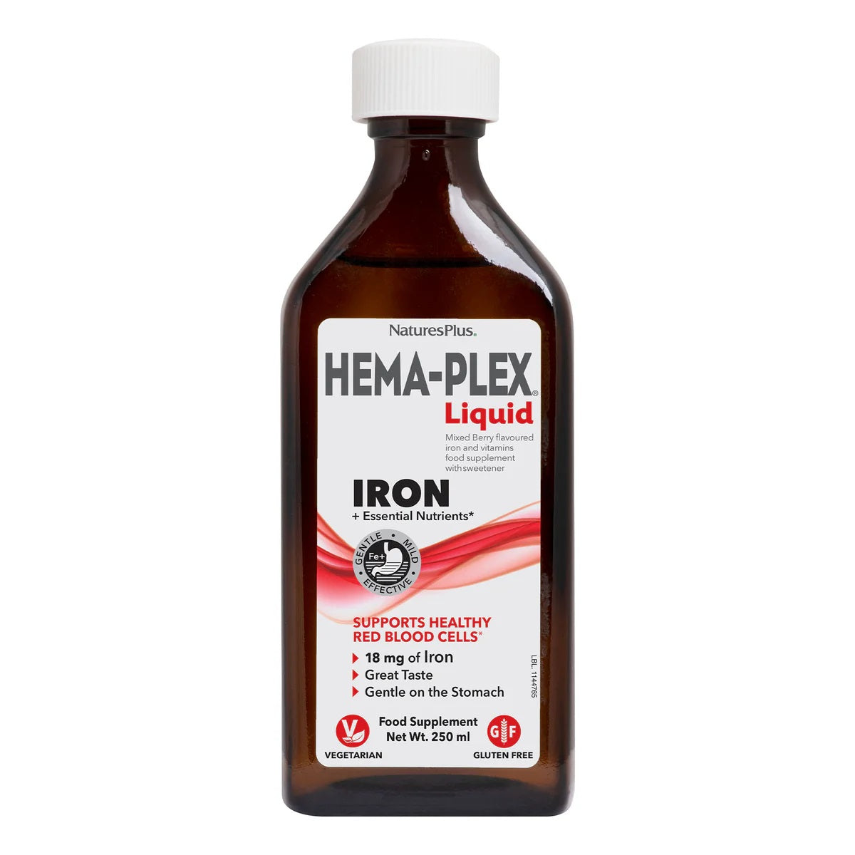 Natures Plus Hema Plex Liquid Iron 250ml