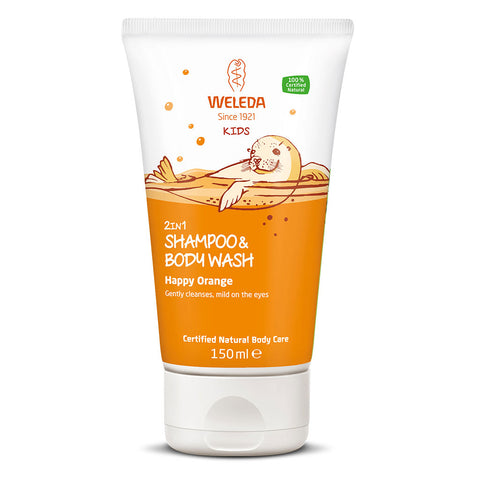 Weleda Kids Shampoo & Body Wash Happy Orange 150ml
