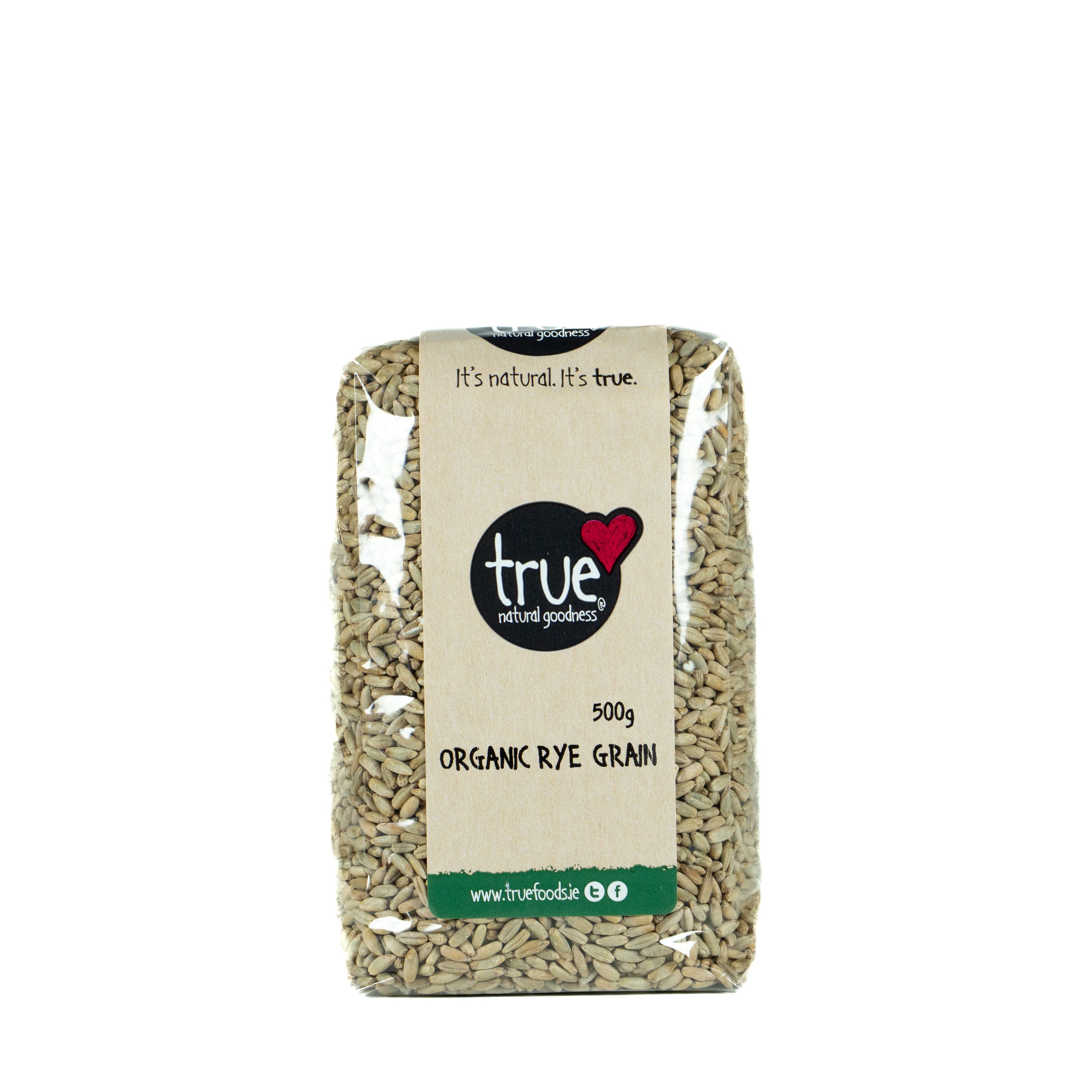 True Natural Goodness Organic Rye Grain 500g