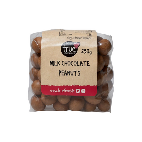 True Natural Goodness Milk Chocolate Peanuts 250G