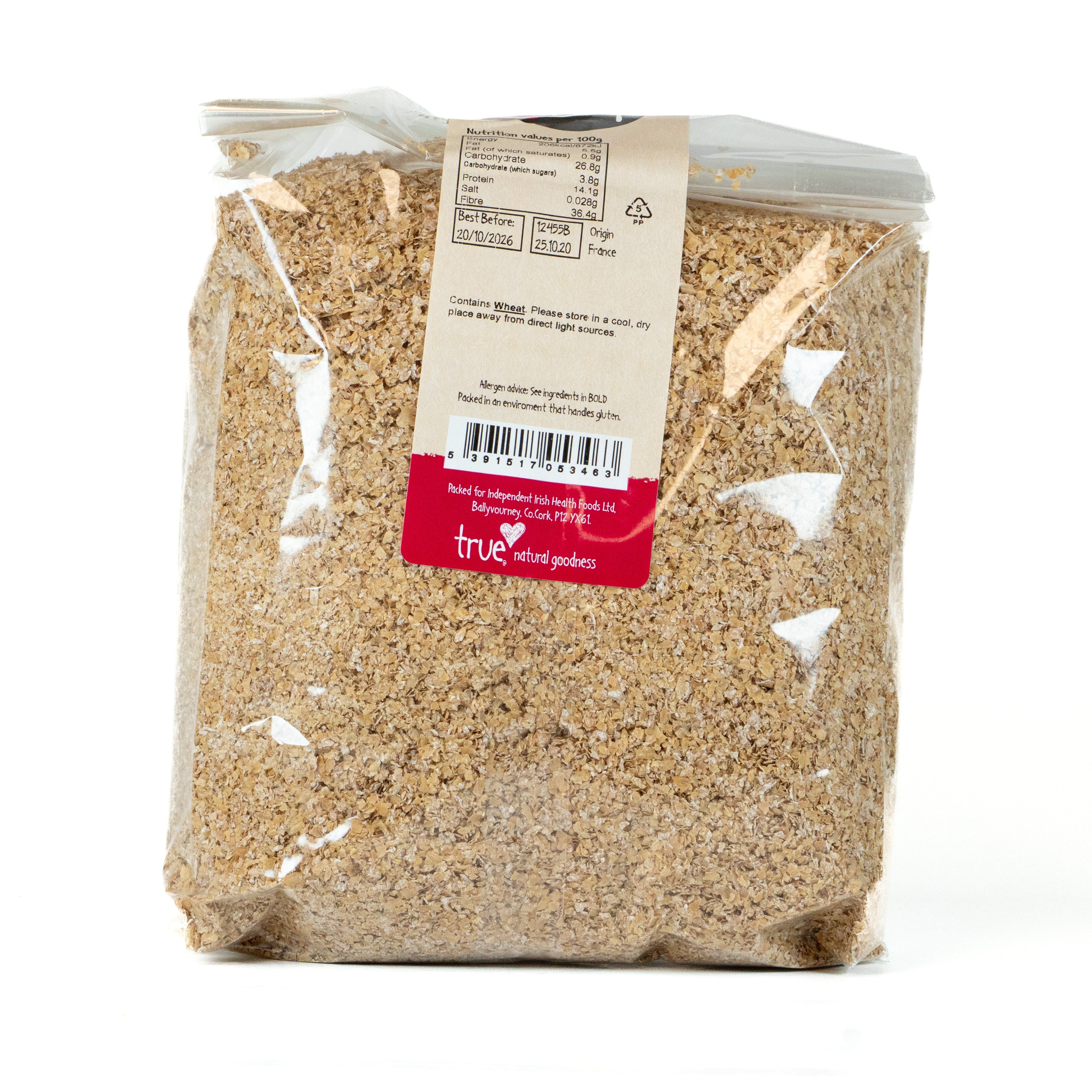 True Natural Goodness Wheat Bran 500G