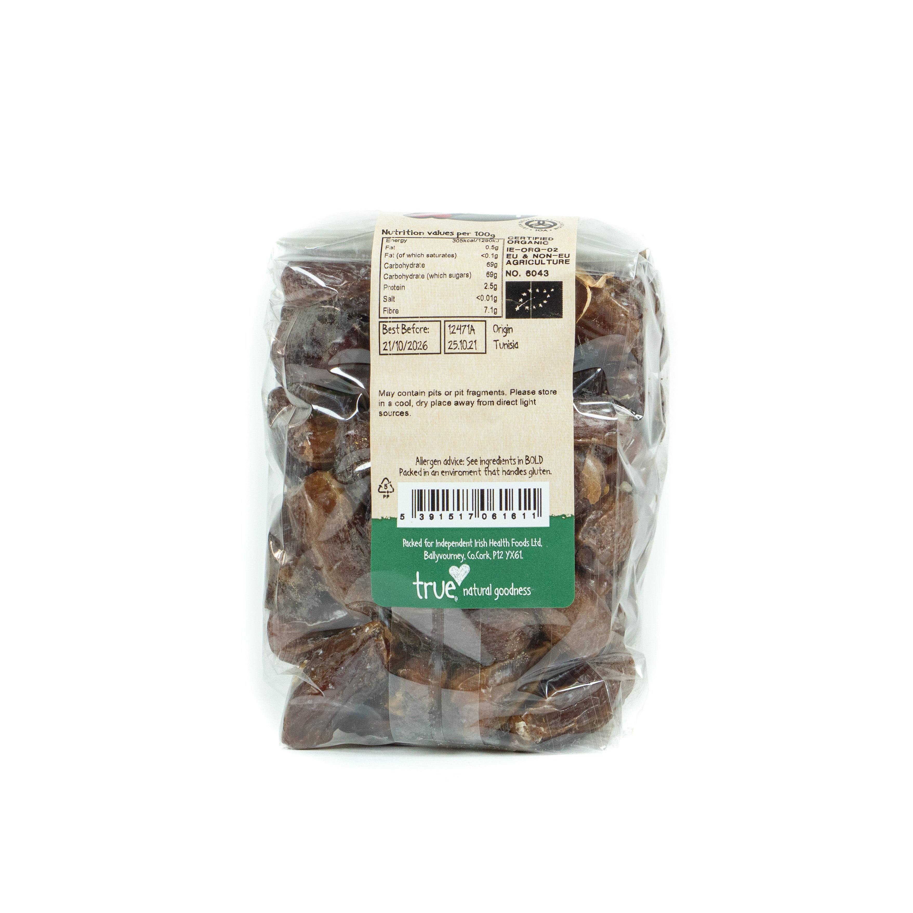 True Natural Goodness Organic Fair Trade Dates 500g