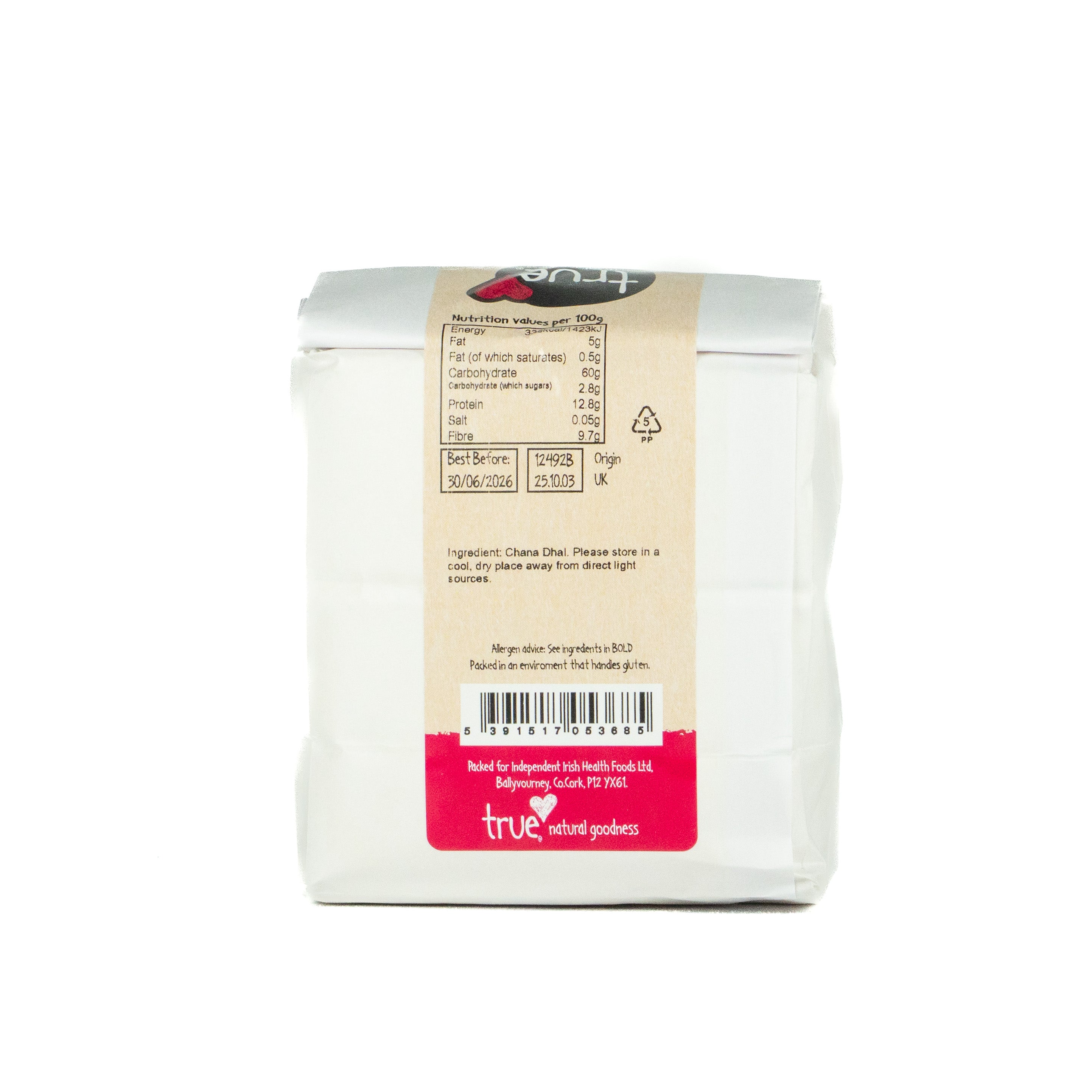 True Natural Goodness Gram Flour 500g