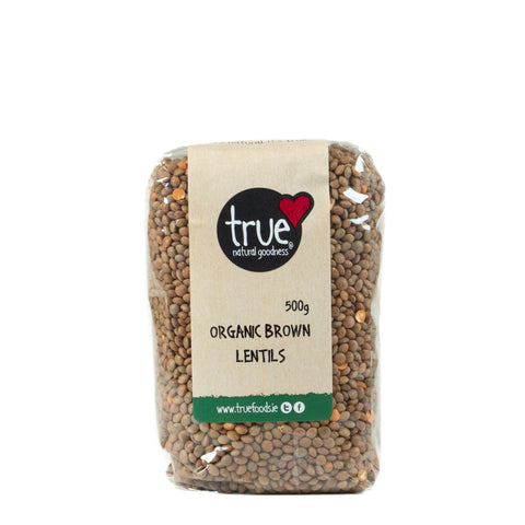 True Natural Goodness Lentils Brown Organic 500G