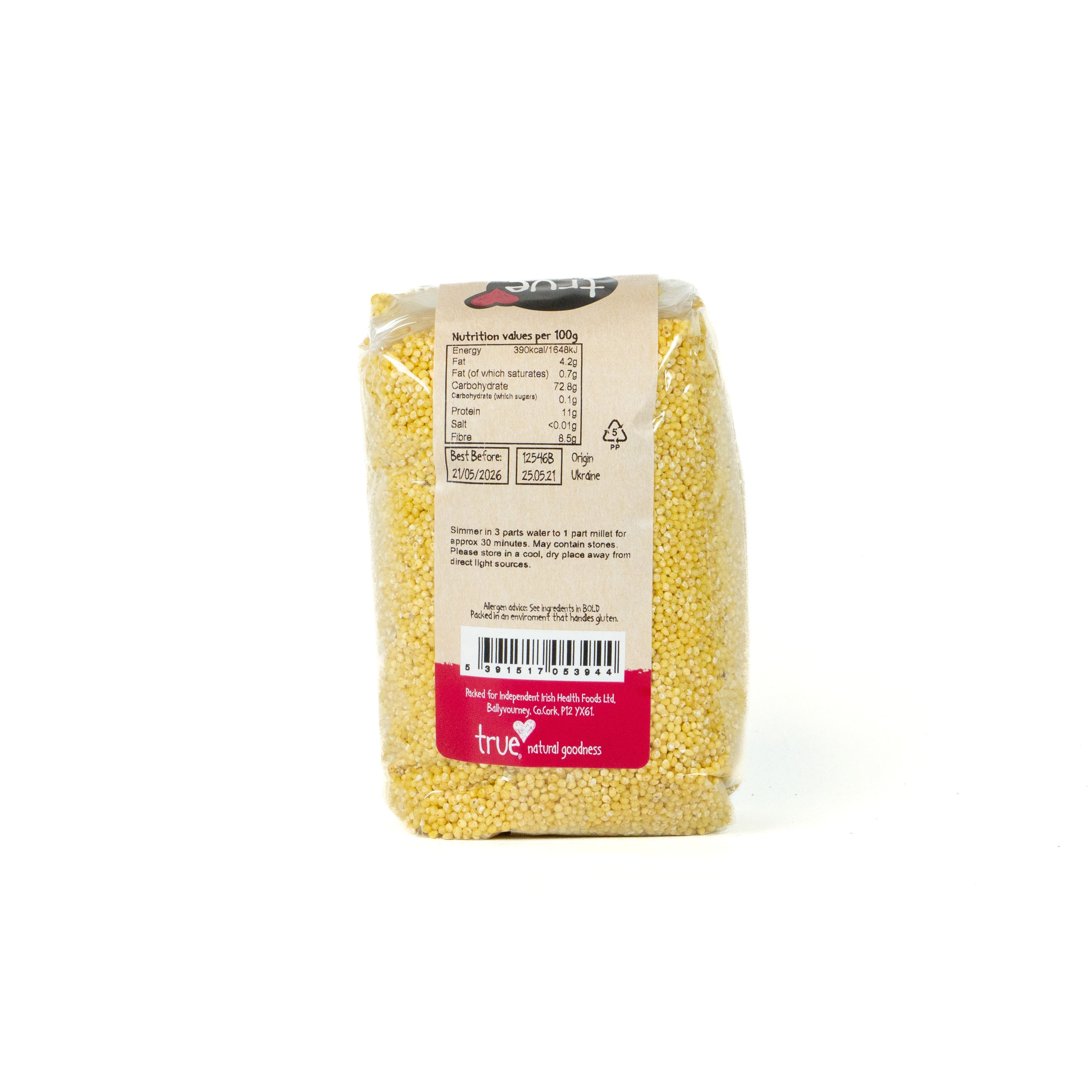 True Natural Goodness Millet 500G