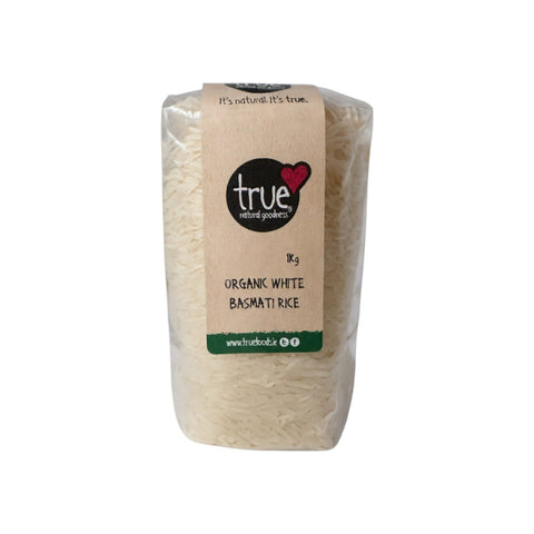 True Natural Goodness Organic White Basmati Rice 1Kg