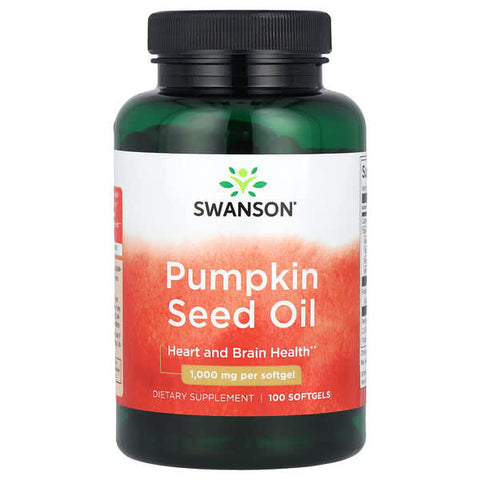 Swanson Pumpkin Seed Oil 1,000 mg 100 Softgels
