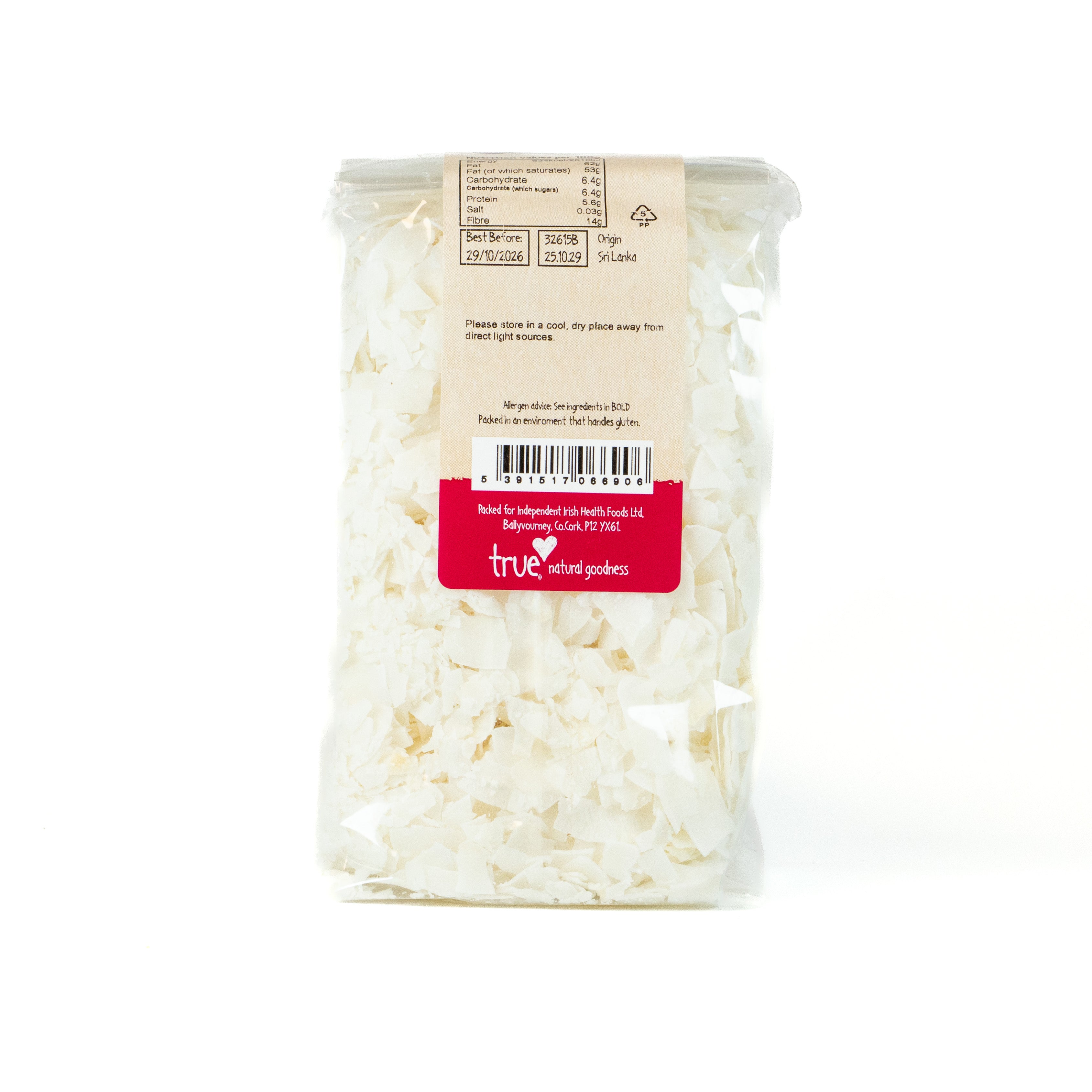 True Natural Goodness Raw Coconut Flakes 250G