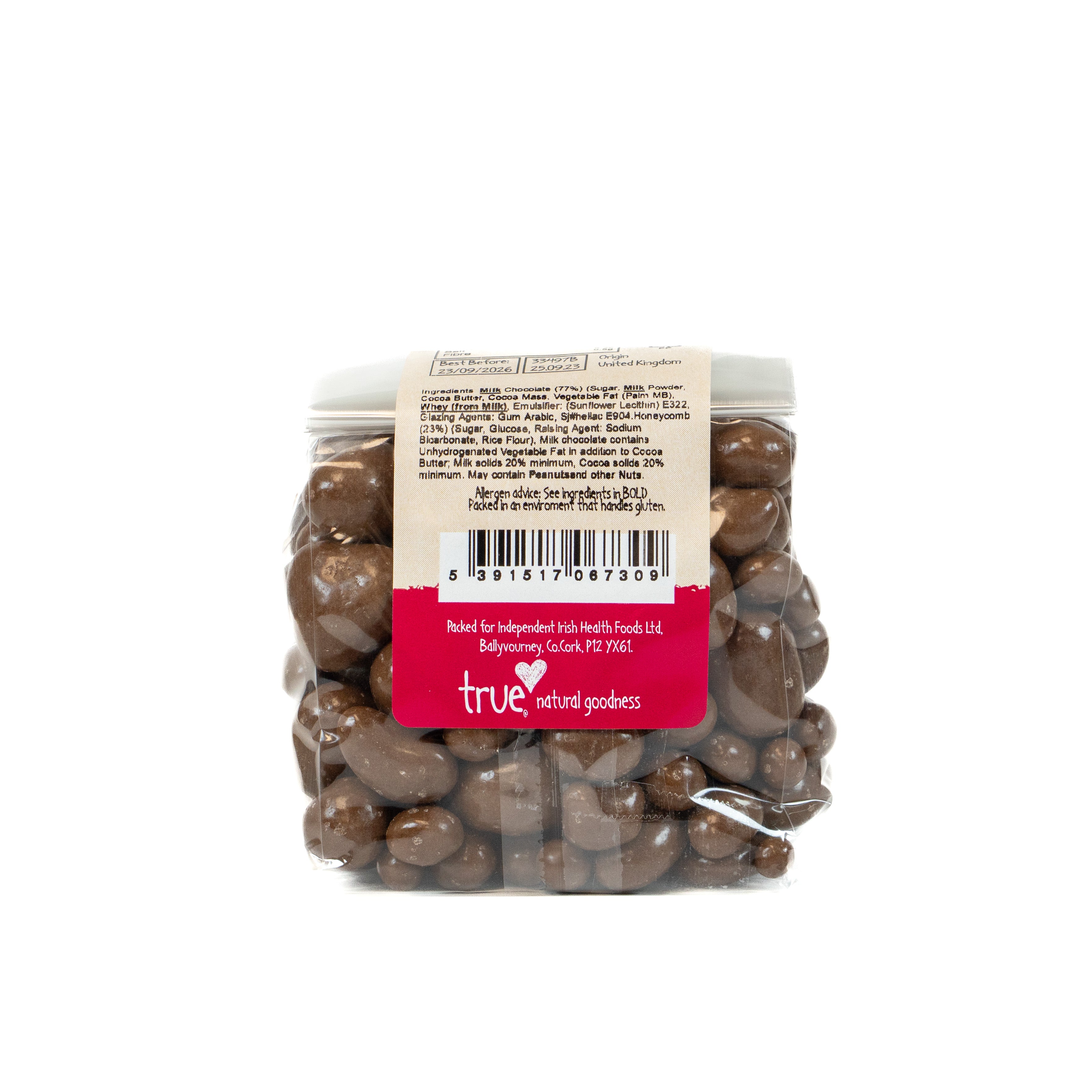 True Natural Goodness Chocolate Honeycomb 250g