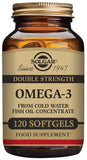 Solgar Double Strength Omega-3 120 Softgels