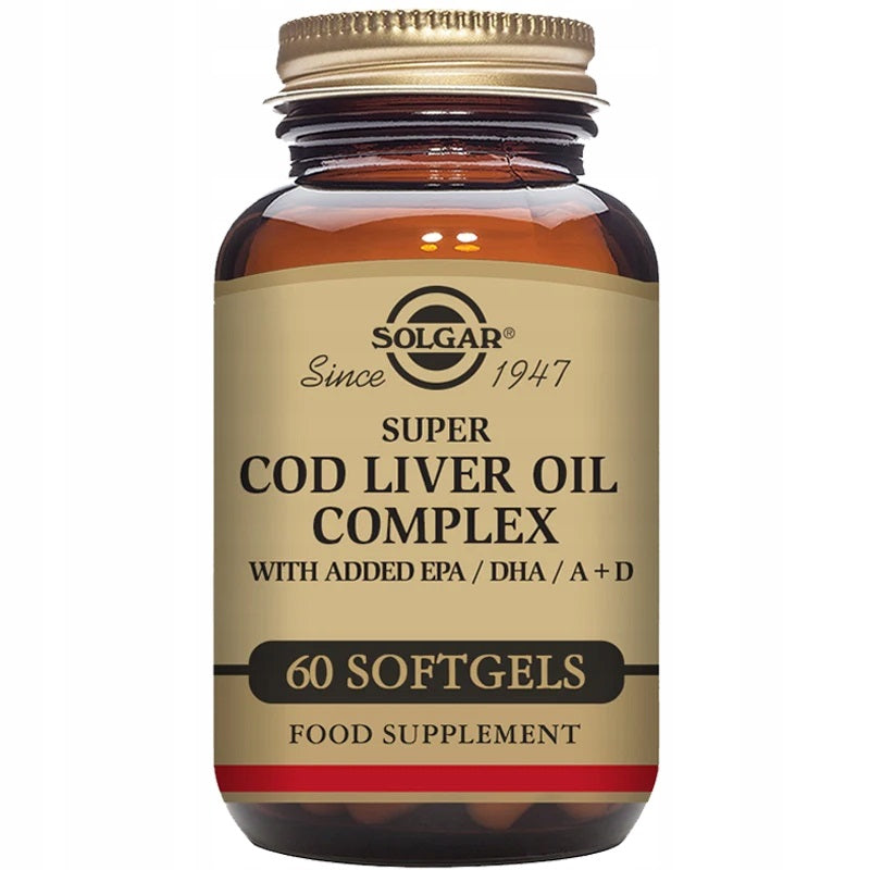 Solgar Super Cod Liver Oil Complex 60 Softgels