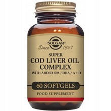Solgar Super Cod Liver Oil Complex 60 Softgels