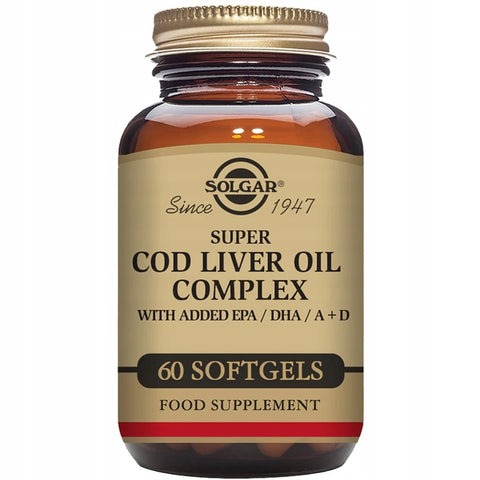Solgar Super Cod Liver Oil Complex 60 Softgels