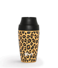 Cheeki Stainless Steel Coffee Mug Leopard 350ml