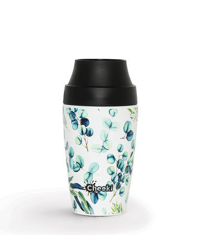 Cheeki Stainless Steel Coffee Mug Watercolour 350ml