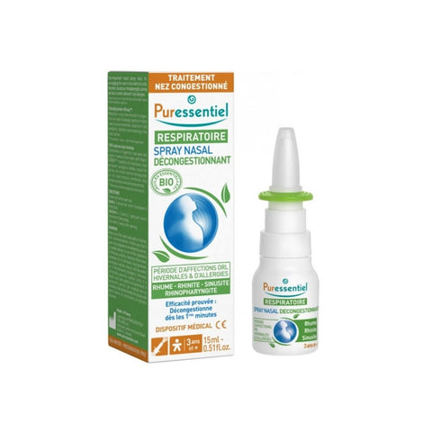Puressentiel Respiratory Decongestant Nasal Spray 15ml