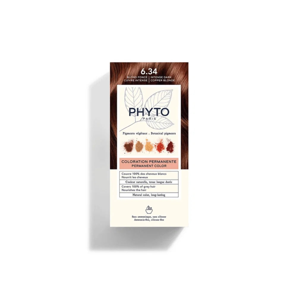 Phyto Phytocolor 6.34 Intense Dark Copper Blond