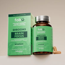 fabÜ Shrooms Brain Focus 60caps