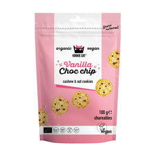 Kookie Cat Organic Vanilla Choc Chip Mini Cookies 100g Gluten Free Vegan