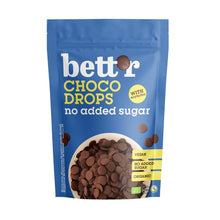 Bettr Organic No Added Sugar Choco Drops 200g Vegan