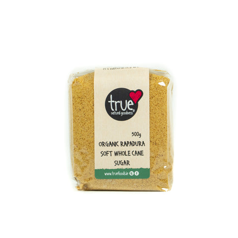 True Natural Goodness Organic Rapadura - Soft Whole Cane Sugar FT 500g